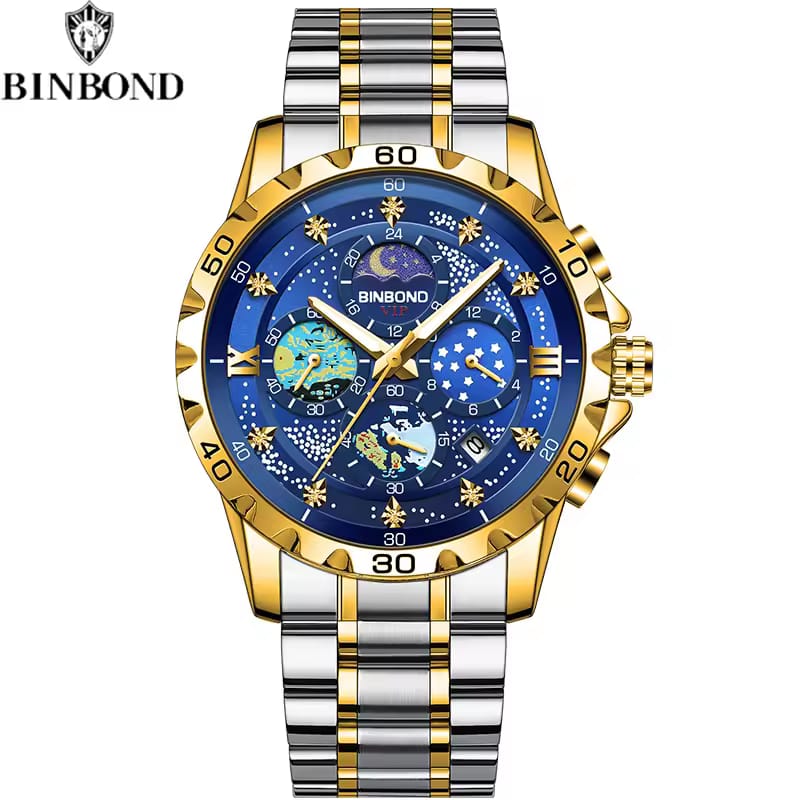 BINBOND Original Men’s Luxury Watch