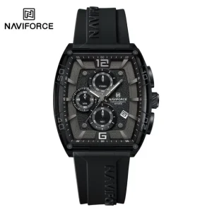 Naviforce 6101 NF6101 Branded Watches Mens Style – Black