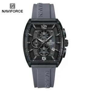 Naviforce 6101 NF6101 Branded Watches Mens Style – Gray
