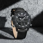 Naviforce 9263 - Bllack gray Watch Price in Bangladesh