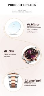 Curren 9095 Original Quartz Watch For Women