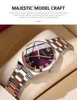 Curren 9095 Original Quartz Watch For Women