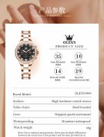 Olevs 9999 - Rose Black For Women