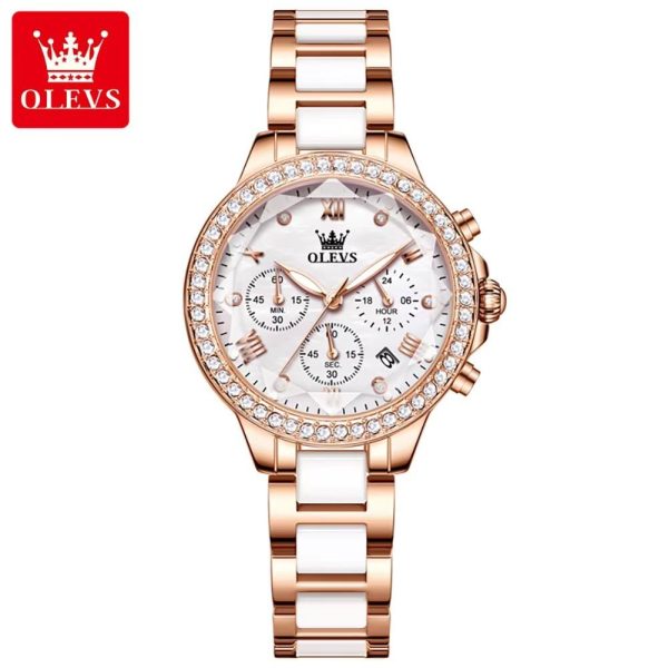 Olevs 9999 - Rose White For Women