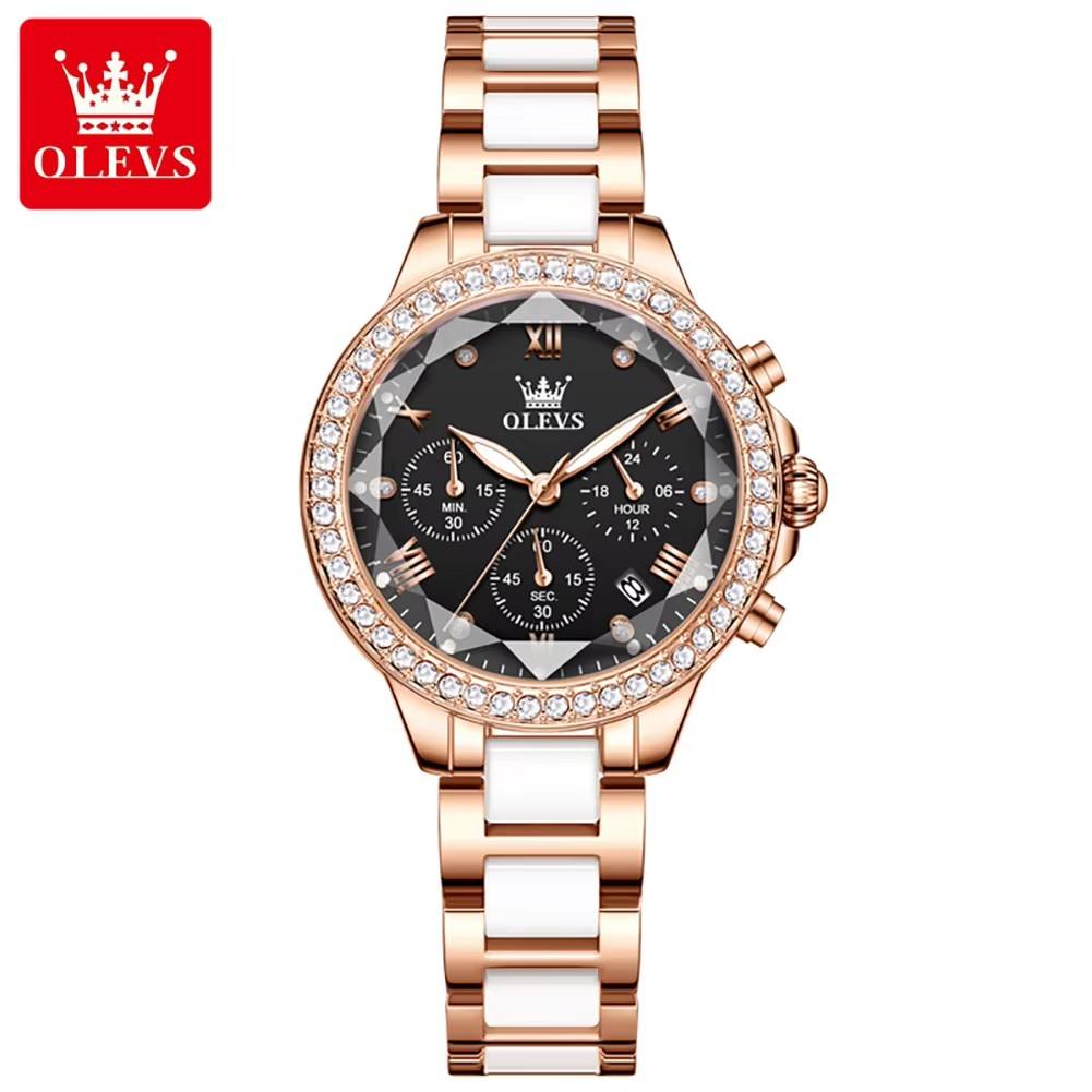 Olevs 9999 - Rose Black For Women