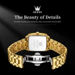 Olevs 2969 Steelness steel Men's Watch For- Gold - Image 3