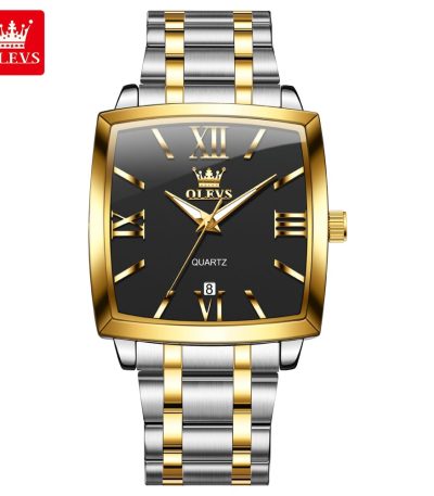 OLEVS-2969-Mens-Retro-Square-Quartz-gold