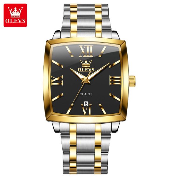OLEVS-2969-Mens-Retro-Square-Quartz-gold