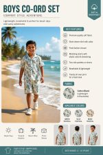 boy's Kids Premium Summer Shirt Set 07 - Image 3